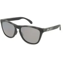 Luxottica Fashion Brillen Vertriebs GmbH Oakley 0OO9503 FROGSKINS RANGE XL Unisex-Sonnenbrille Vollrand Rund Kunststoff-Gestell, Grau