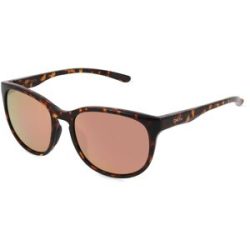 Safilo GmbH Smith LAKE SHASTA Damen-Sonnenbrille Vollrand Panto Kunststoff-Gestell, Havanna