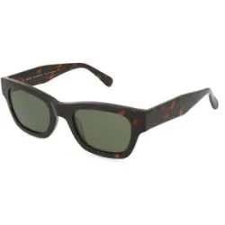 Suncute Industries Co., Ltd. Fielmann MC 624 SUN FA SKY Unisex-Sonnenbrille Vollrand Quadratisch Acetat Extrudiert-Gestell, Havanna