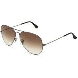 Luxottica Fashion Brillen Vertriebs GmbH Ray-Ban RB 3025 AVIATOR LARGE METAL Unisex-Sonnenbrille Vollrand Pilot Metall-Gestell, Grau