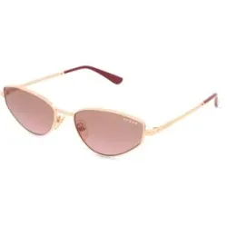Luxottica Fashion Brillen Vertriebs GmbH Vogue 0VO4339S Damen-Sonnenbrille Vollrand Cat Eye Metall-Gestell, Pink