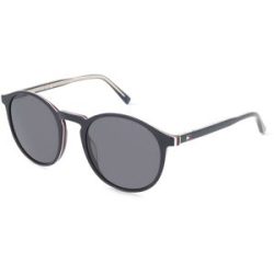 Safilo GmbH Tommy Hilfiger TH 2267/S Herren-Sonnenbrille Vollrand Rund Acetat-Gestell, Blau