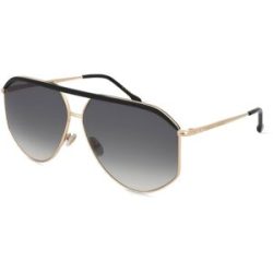 Safilo GmbH Isabel Marant IM 0139/S Damen-Sonnenbrille Vollrand Pilot Metall-Gestell, Gold