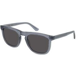 Marchon Germany GmbH Calvin Klein CK23534S Unisex-Sonnenbrille Vollrand Quadratisch Acetat Spritzguss-Gestell, Grau