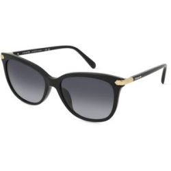 Luxottica Fashion Brillen Vertriebs GmbH Coach HC8378U Damen-Sonnenbrille Vollrand Cat Eye Acetat-Gestell, Schwarz