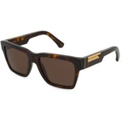 Luxottica Fashion Brillen Vertriebs GmbH Dolce&Gabbana 0DG4465 Herren-Sonnenbrille Vollrand Quadratisch Acetat-Gestell, Havanna