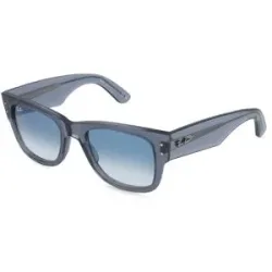 Luxottica Fashion Brillen Vertriebs GmbH Ray-Ban RB0840SMEGA WAYFARER Unisex-Sonnenbrille Vollrand Quadratisch Kunststoff-Gestell, Grau