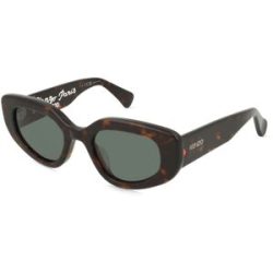 Thélios Kenzo KZ40186U Unisex-Sonnenbrille Vollrand Cat Eye Acetat-Gestell, Havanna