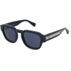 Marchon Germany GmbH Lacoste L6090S Unisex-Sonnenbrille Vollrand Eckig Kunststoff-Gestell, Schwarz