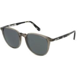 Luxottica Fashion Brillen Vertriebs GmbH Moncler ML0189 LUMINAIRE Unisex-Sonnenbrille Vollrand Rund Acetat-Gestell, Schwarz