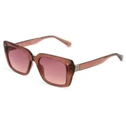 Marcolin Deutschland GmbH Guess GU8243 Damen-Sonnenbrille Vollrand Quadratisch Kunststoff-Gestell, Braun