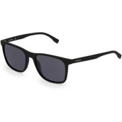 Marchon Germany GmbH Lacoste L882S Unisex-Sonnenbrille Vollrand Quadratisch Kunststoff-Gestell, Schwarz