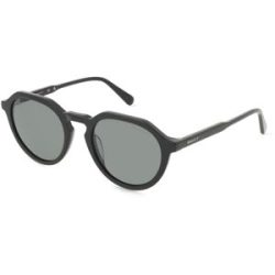 Marcolin Deutschland GmbH Gant GA00024 Herren-Sonnenbrille Vollrand Rund Acetat-Gestell, Schwarz