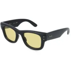 Luxottica Fashion Brillen Vertriebs GmbH Ray-Ban RB4940WAYFARER PUFFER Unisex-Sonnenbrille Vollrand Quadratisch Kunststoff-Gestell, Schwarz