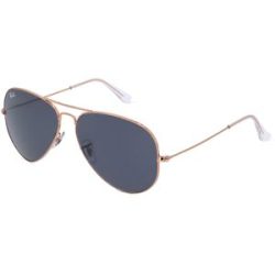 Luxottica Fashion Brillen Vertriebs GmbH Ray-Ban RB 3025 AVIATOR Unisex-Sonnenbrille Vollrand Pilot Metall-Gestell, Rot