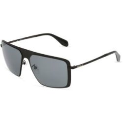 Marcolin Deutschland GmbH Adidas Originals OR0036 Herren-Sonnenbrille Vollrand Quadratisch Metall-Gestell, Schwarz