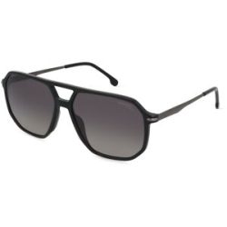 Safilo GmbH Carrera 324/S Herren-Sonnenbrille Vollrand Quadratisch Acetat-Gestell, Schwarz