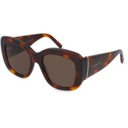 Thélios GIVENCHY GV40127I BOLD Damen-Sonnenbrille Vollrand Butterfly Acetat-Gestell, Havanna