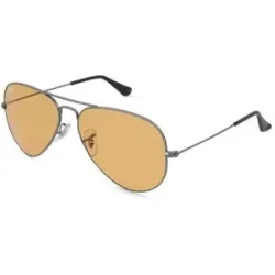 Luxottica Fashion Brillen Vertriebs GmbH Ray-Ban RB3025 AVIATOR LARGE METAL Unisex-Sonnenbrille Vollrand Pilot Metall-Gestell, Grau