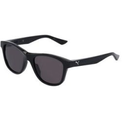 Kering Eyewear Spa Puma PU0401S Unisex-Sonnenbrille Vollrand Quadratisch Kunststoff-Gestell, Schwarz