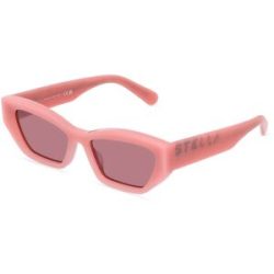 Thélios Stella McCartney SC40047I-Y Damen-Sonnenbrille Vollrand Butterfly Acetat-Gestell, Pink