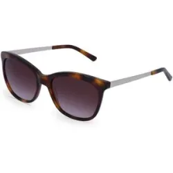Wenzhou Lanson International Co., Ltd. Fielmann LN 004 SUN CL Damen-Sonnenbrille Vollrand Butterfly Blockacetat-Gestell, Havanna