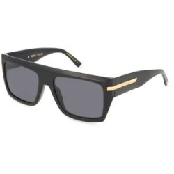 Safilo GmbH Dsquared2 D2 0177/S Herren-Sonnenbrille Vollrand Browline Acetat-Gestell, Schwarz