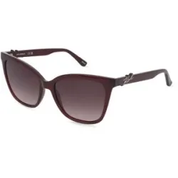 Marchon Germany GmbH Karl Lagerfeld KL6223S Damen-Sonnenbrille Vollrand Eckig Kunststoff-Gestell, Rot