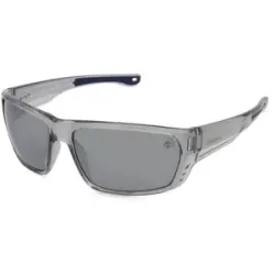 Marcolin Deutschland GmbH Timberland TB00002 Herren-Sonnenbrille Vollrand Quadratisch Kunststoff-Gestell, Grau