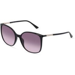 Marchon Germany GmbH Calvin Klein CK22521S Damen-Sonnenbrille Vollrand Butterfly Kunststoff-Gestell, Schwarz