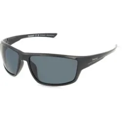 Marcolin Deutschland GmbH Timberland TB00003 Herren-Sonnenbrille Vollrand Eckig Kunststoff-Gestell, Schwarz
