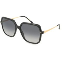 Safilo GmbH Isabel Marant IM 0229/S Damen-Sonnenbrille Vollrand Quadratisch Acetat-Gestell, Schwarz