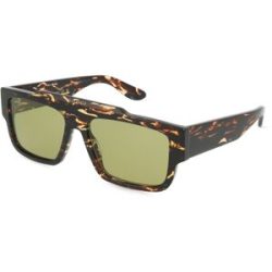Kering Eyewear Spa Gucci GG1460S Unisex-Sonnenbrille Vollrand Quadratisch Acetat-Gestell, Havanna