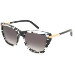 DE RIGO Vision D.A.CH. GmbH Furla SFU983 Damen-Sonnenbrille Vollrand Butterfly Kunststoff-Gestell, Schwarz