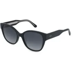 Safilo GmbH Fossil FOS 2170/G/S Damen-Sonnenbrille Vollrand Cat Eye Acetat-Gestell, Schwarz