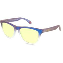Luxottica Fashion Brillen Vertriebs GmbH Oakley OO9013 FROGSKINS Herren-Sonnenbrille Vollrand Quadratisch Kunststoff-Gestell, Blau