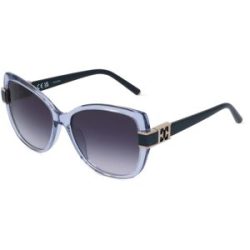 DE RIGO Vision D.A.CH. GmbH Escada ESCSESD89 Unisex-Sonnenbrille Vollrand Butterfly Kunststoff-Gestell, Transparent