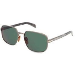 Safilo SpA David Beckham DB 7121/G/S Herren-Sonnenbrille Vollrand Quadratisch Metall-Gestell, Grau