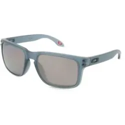 Luxottica Fashion Brillen Vertriebs GmbH Oakley OO9102 HOLBROOK Herren-Sonnenbrille Vollrand Quadratisch Kunststoff-Gestell, Grau