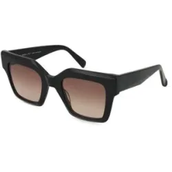 Wenzhou Bada Optical Co. , LTD Fielmann BD 570 SUN FA STELLA Damen-Sonnenbrille Vollrand Butterfly Acetat Extrudiert-Gestell, Schwarz