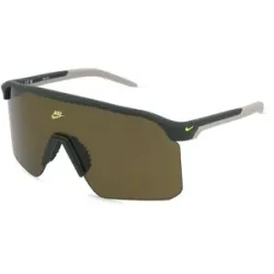 Marchon Germany GmbH Nike NIKE EXPEDITION SHIELD E N IU4700X Herren-Sonnenbrille Halbrand Monoscheibe Kunststoff-Gestell, Schwarz