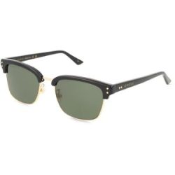 Kering Eyewear Spa Gucci GG1897SK Unisex-Sonnenbrille Vollrand Browline Acetat-Gestell, Schwarz