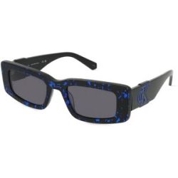 Marchon Germany GmbH Calvin Klein Jeans CKJ23609S Unisex-Sonnenbrille Vollrand Quadratisch Kunststoff-Gestell, Blau