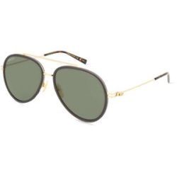 Kering Eyewear Spa Gucci GG1981S Herren-Sonnenbrille Vollrand Pilot Kunststoff-Gestell, Grau
