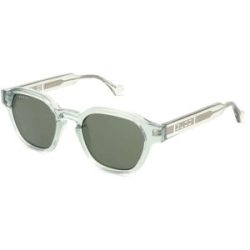 Kering Eyewear Spa Gucci GG1730S Unisex-Sonnenbrille Vollrand Panto Kunststoff-Gestell, Grau