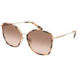 Marchon Germany GmbH Longchamp LO685S Unisex-Sonnenbrille Vollrand Butterfly Metall-Gestell, Havanna