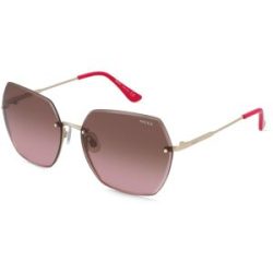 OWP Brillen GmbH Optische Werke Mexx Eyes 6626 Damen-Sonnenbrille Vollrand Eckig Metall-Gestell, Gold