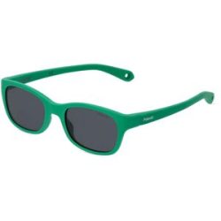 Safilo GmbH Polaroid PLD K006/S Unisex-Sonnenbrille Vollrand Quadratisch Acetat-Gestell, Grün