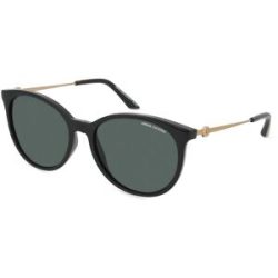 Luxottica Fashion Brillen Vertriebs GmbH Armani Exchange AX4140S Damen-Sonnenbrille Vollrand Cat Eye Acetat-Gestell, Schwarz