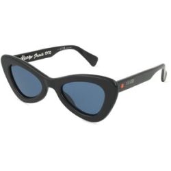 Thélios Kenzo KZ40178I Damen-Sonnenbrille Vollrand Butterfly Kunststoff-Gestell, Schwarz